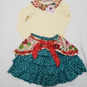 Jelly The Pug Skirt and Top Set